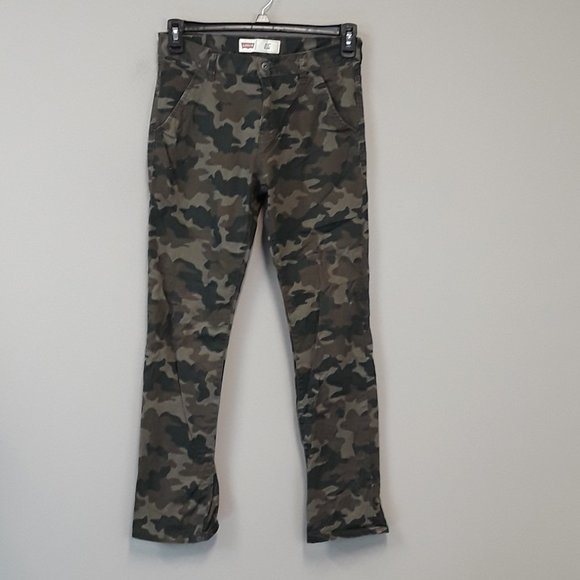 Levi's Other - Levi's 511 Slim Fit Green Camo Skinny Leg Jeans